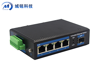 百兆1光4電工業(yè)級以太網(wǎng)交換機 CM14F-SFP 